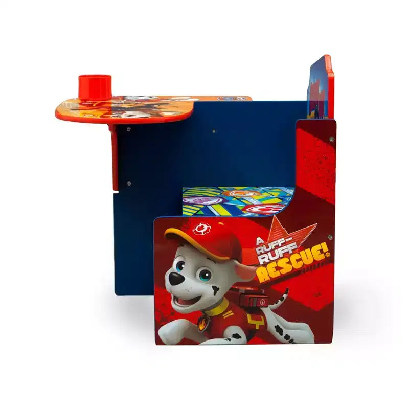 Scrivania con sedia e contenitore PAW Patrol per bambini
