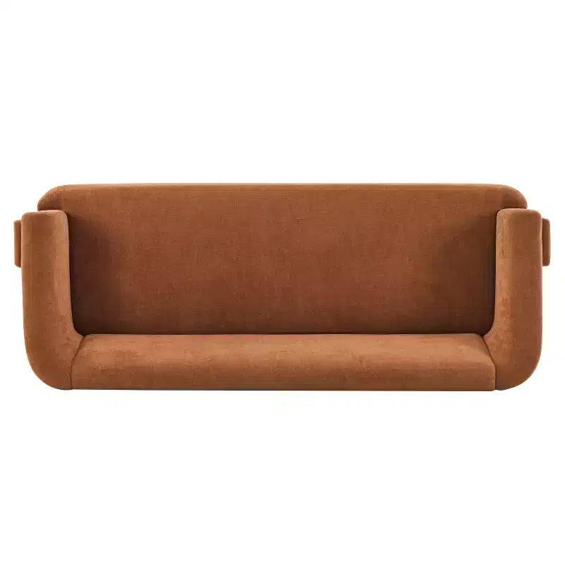 Karsen 77.56 Divano moderno a 3 posti in legno imbottito