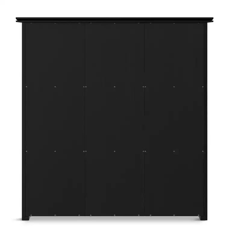 Libreria e Unità Contenitore Transizionale Stratford in LEGNO MASSICCIO a 9 cubi da 45 pollici x 43 pollici