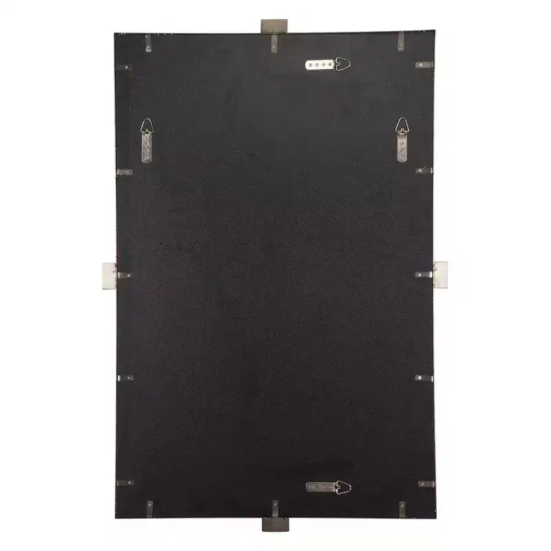 Specchio da parete Bateau spazzolato in canna 25 1/4 x 37 1/4