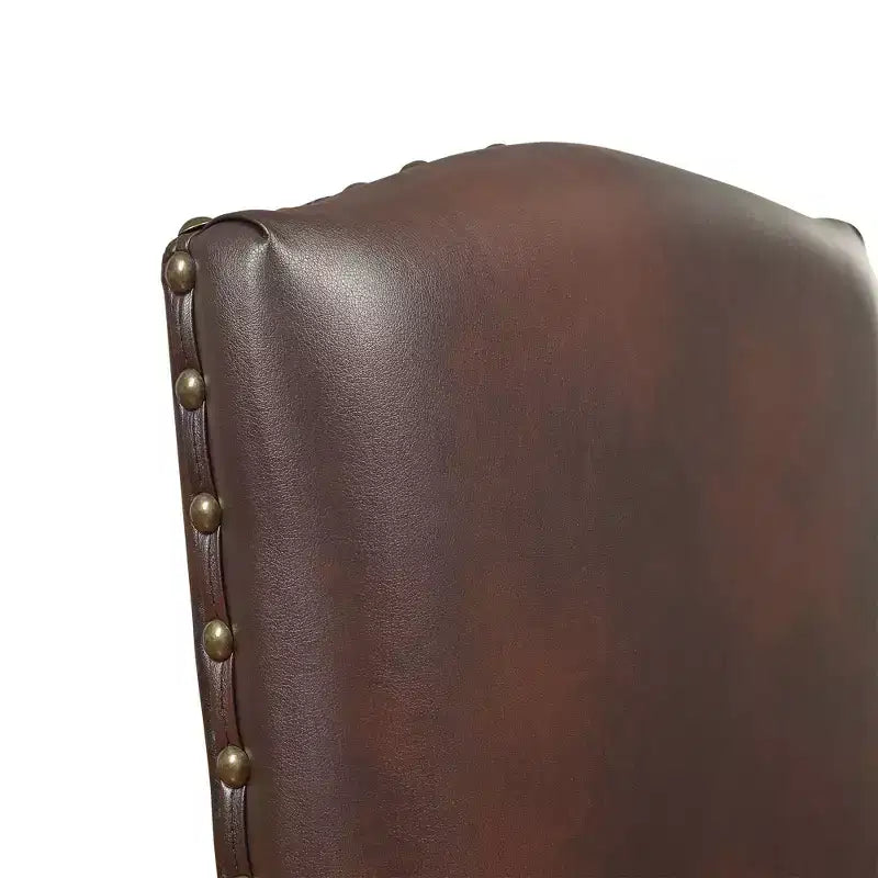 Sedie da pranzo imbottite Cobble Hill Nailhead