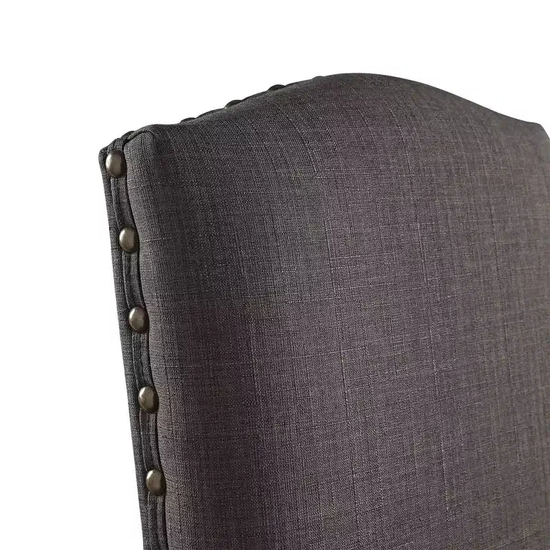 Sedie da pranzo imbottite Cobble Hill Nailhead