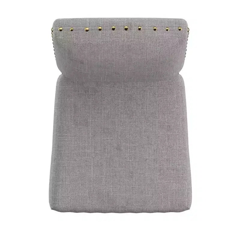 Sedie da pranzo imbottite Cobble Hill Nailhead