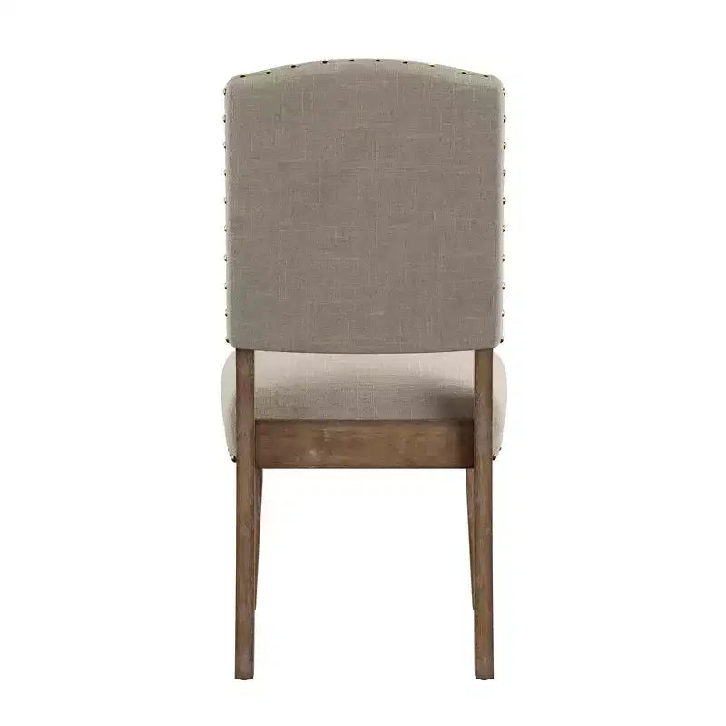 Sedie da pranzo imbottite Cobble Hill Nailhead