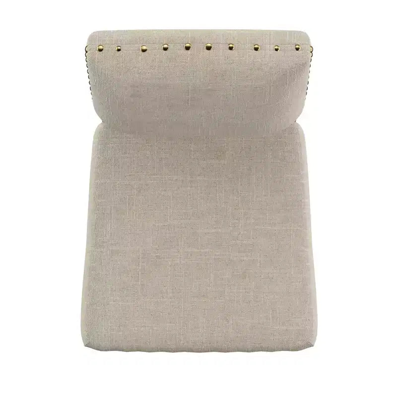 Sedie da pranzo imbottite Cobble Hill Nailhead