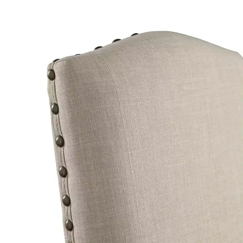 Sedie da pranzo imbottite Cobble Hill Nailhead