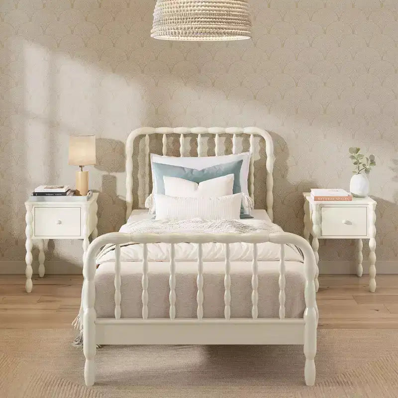 Comodino Jenny Lind 1 cassetto (456x456/18x18)