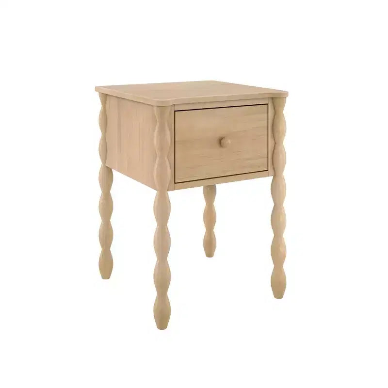 Comodino Jenny Lind 1 cassetto (456x456/18x18)
