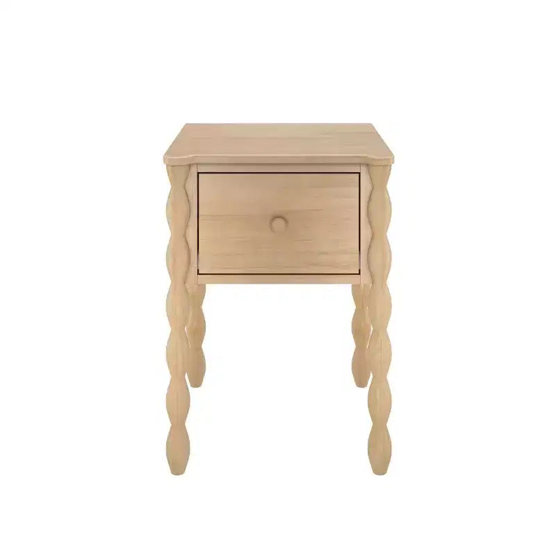 Comodino Jenny Lind 1 cassetto (456x456/18x18)