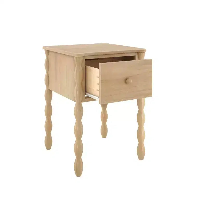 Comodino Jenny Lind 1 cassetto (456x456/18x18)