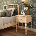 Comodino Jenny Lind 1 cassetto (456x456/18x18)
