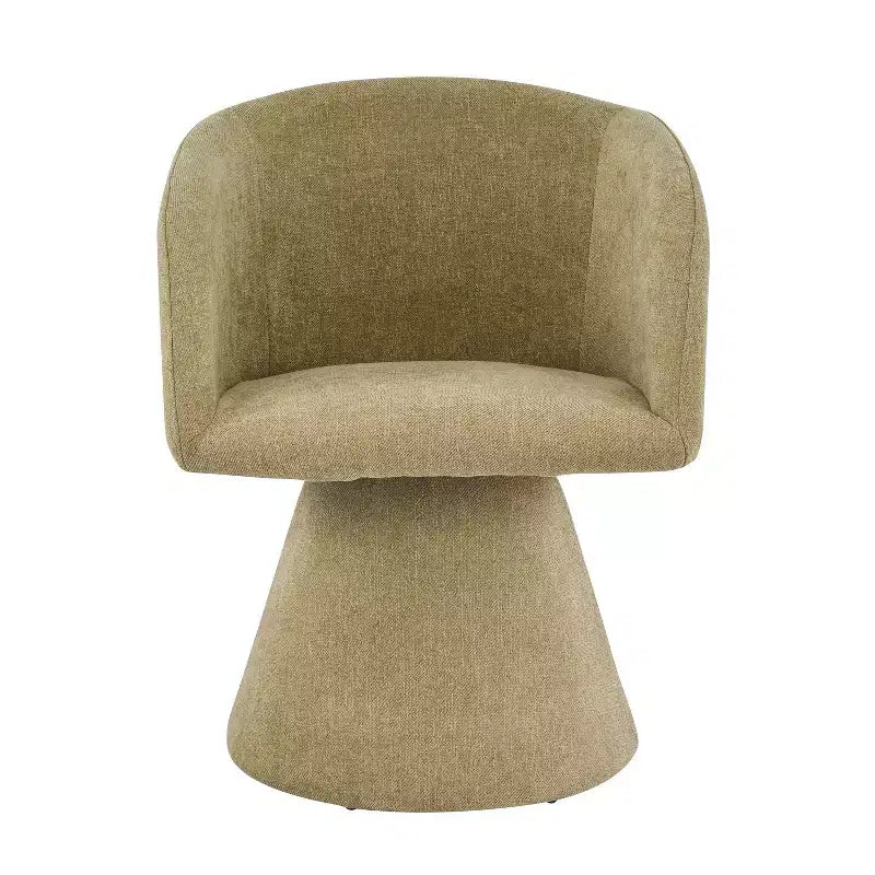 Sedie da pranzo Chai Modern con rivestimento in metallo e girevoli a 180 gradi