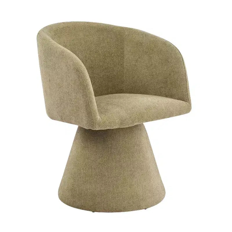 Sedie da pranzo Chai Modern con rivestimento in metallo e girevoli a 180 gradi