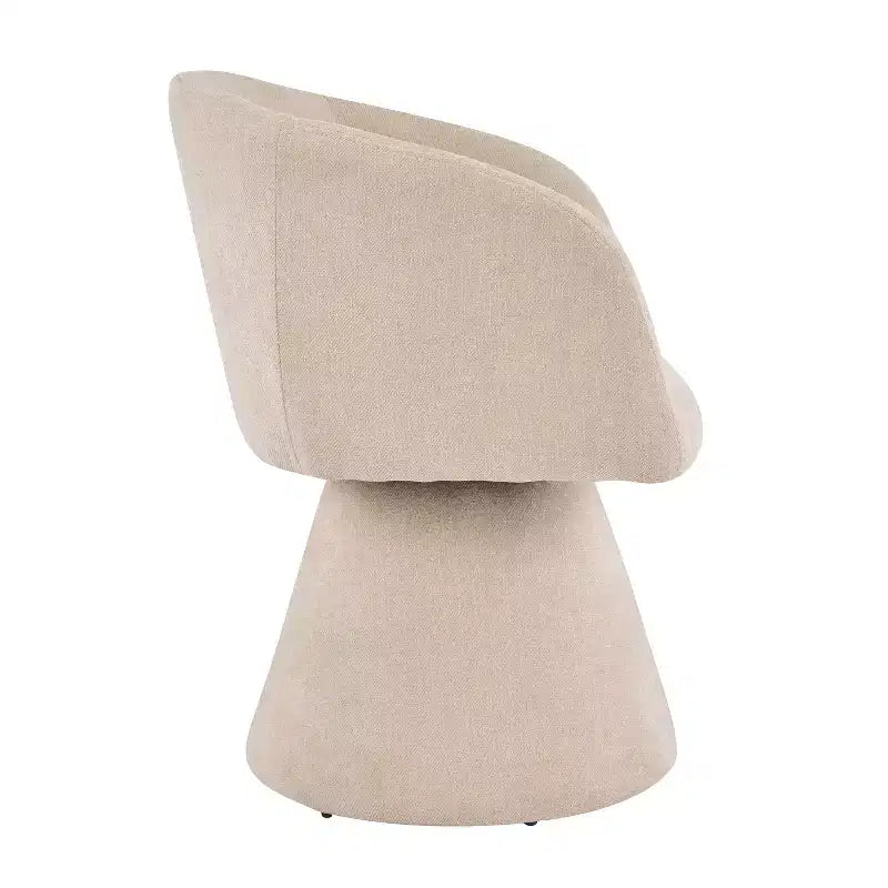 Sedie da pranzo Chai Modern con rivestimento in metallo e girevoli a 180 gradi