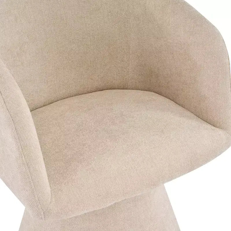 Sedie da pranzo Chai Modern con rivestimento in metallo e girevoli a 180 gradi