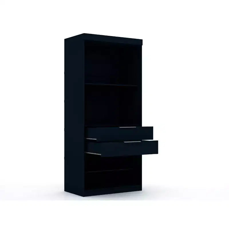 Armadio componibile Mulberry 2.0 blu: MDF composito, ferramenta in metallo, kit anti-ribaltamento incluso