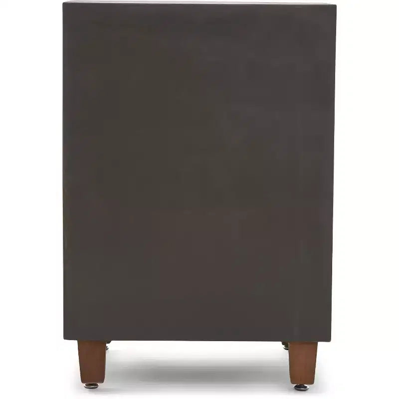 Cassettiera Sawyer a 3 cassetti Marrone: Stile bohémien, Impiallacciatura in legno, Mobili per soggiorno