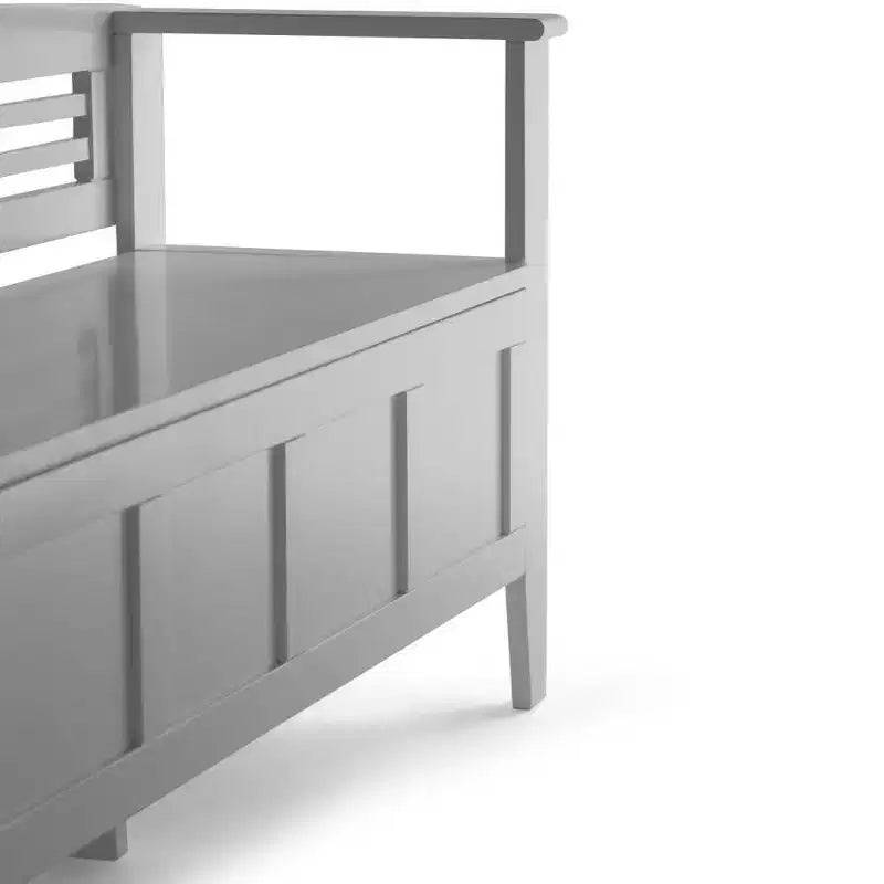 Panca contenitore da ingresso 48 Chandler in legno massello