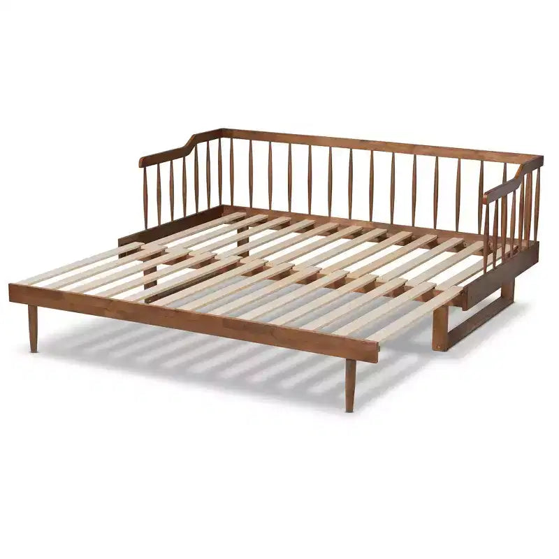 Divano letto allungabile Twin to King Muriel con struttura a giorno