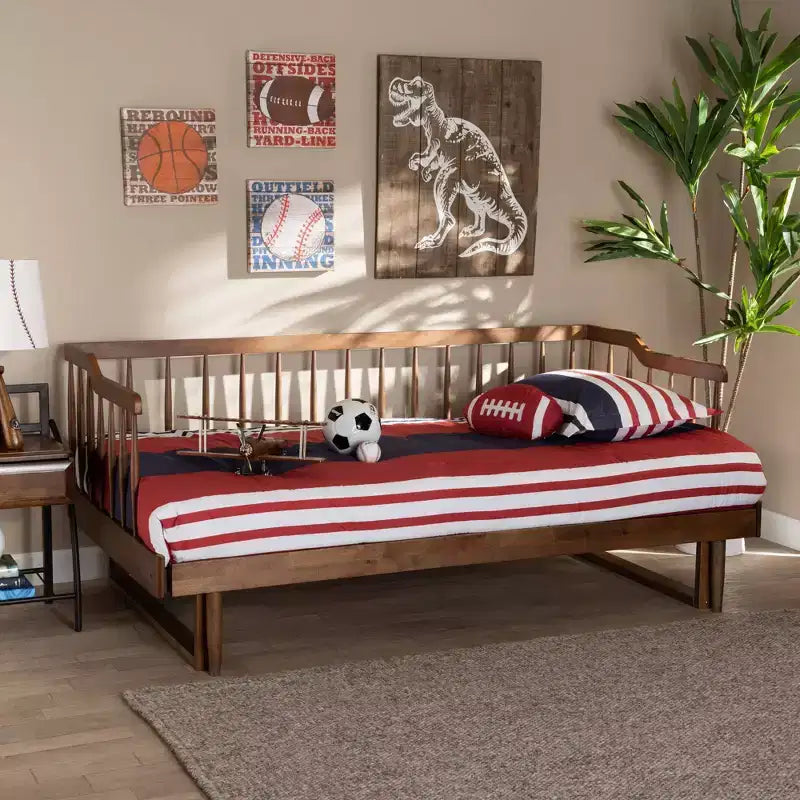 Divano letto allungabile Twin to King Muriel con struttura a giorno